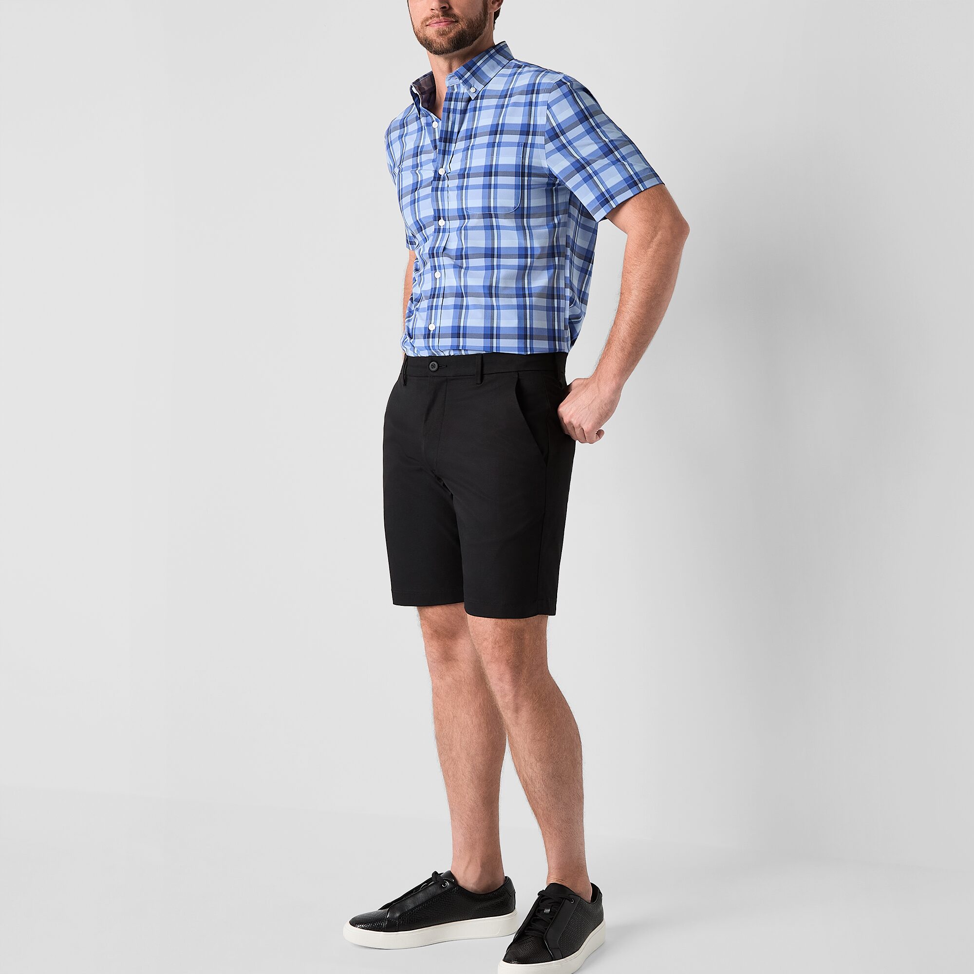 St. John's Bay Performance Mens 9" Moisture Wicking Golf Short