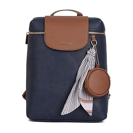 calpak mini backpack Convertible Diaper 86-92 It features insulated bottle Color:pacific Chloe Faye Small Textured-Leather