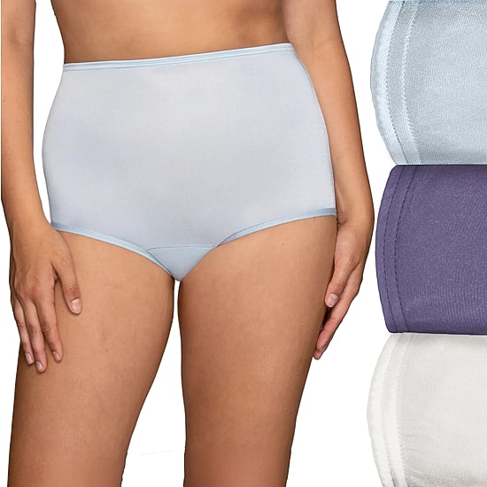 Vanity Fair Womens Average + Full Figure Brief Panty 15711