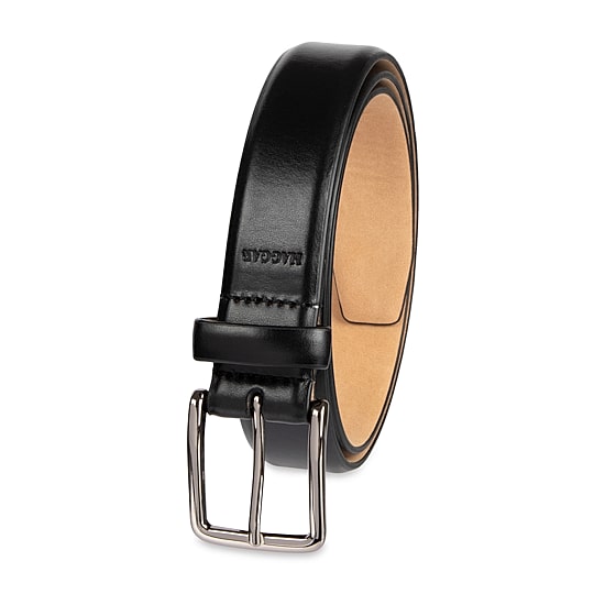 Haggar Leather 32mm Dress Mens Belt