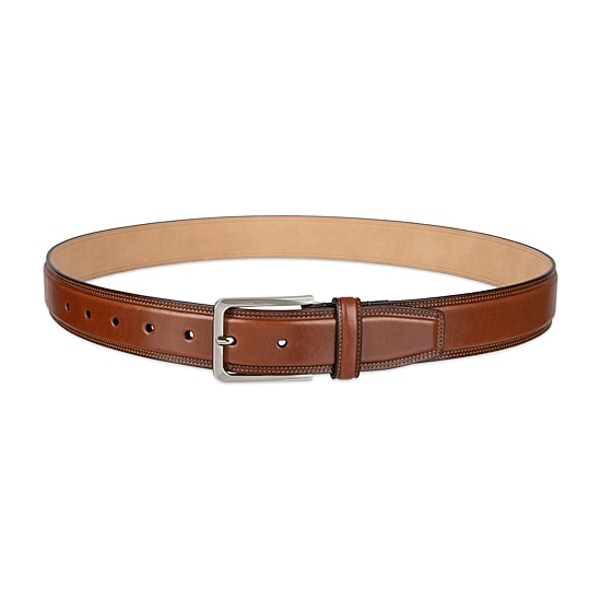 Haggar Leather 35mm Dress Mens Belt