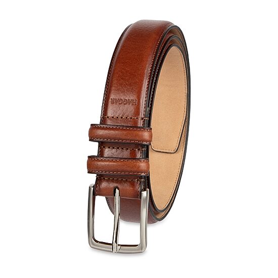 Haggar Leather 32mm Dress Mens Belt
