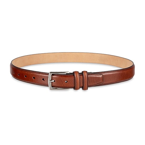Haggar Leather 32mm Dress Mens Belt