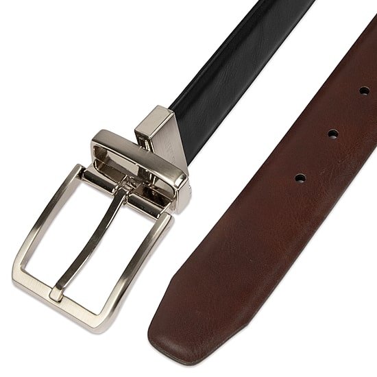 Haggar Reversible 35mm Dress Belt Mens Belt