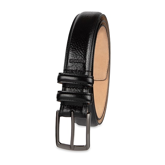 Haggar Leather 32mm Dress Mens Belt
