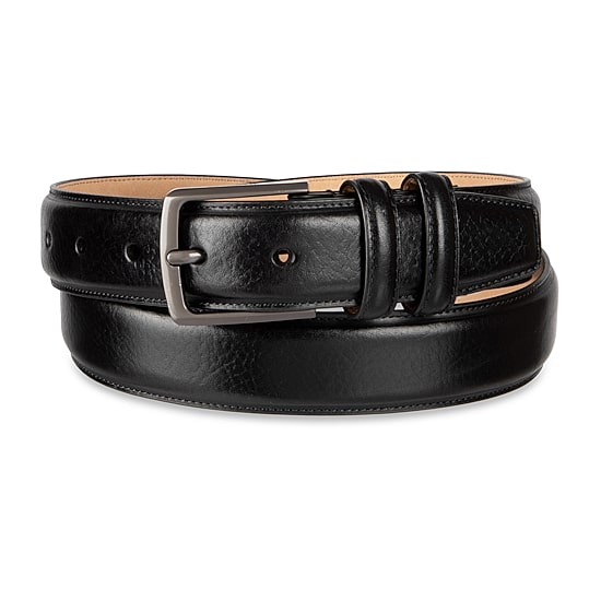 Haggar Leather 32mm Dress Mens Belt