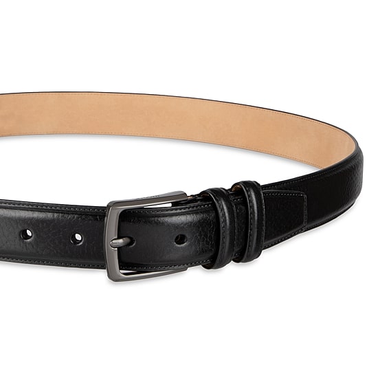 Haggar Leather 32mm Dress Mens Belt