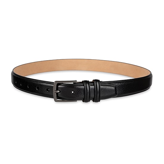 Haggar Leather 32mm Dress Mens Belt