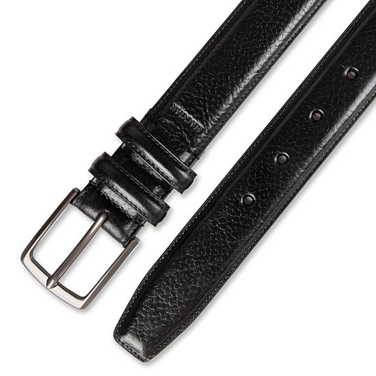 Haggar Leather 32mm Dress Mens Belt