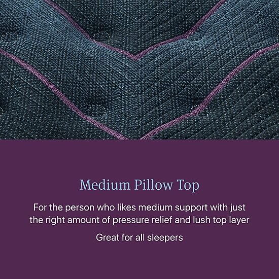 Beautyrest World Class Level Three 15.75" Medium Pillow top - Mattress Only