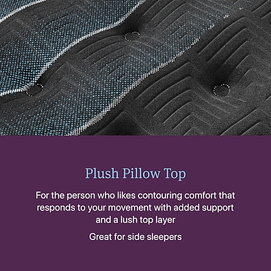 Beautyrest World Class Level Four 16.25" Plush Pillow top - Mattress Only