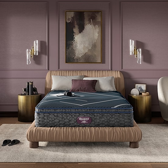 Beautyrest World Class Level Four 14" Medium Pillow top - Mattress Only