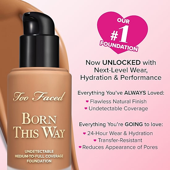 Too Faced Born This Way Undetectable Medium-To-Full Coverage Foundation