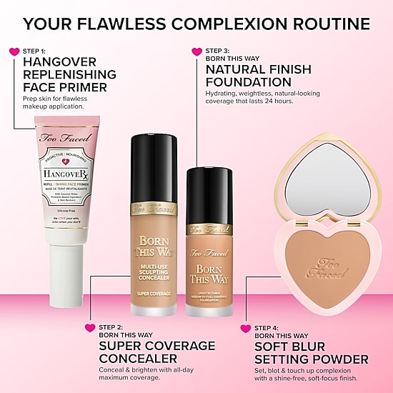 Too Faced Born This Way Undetectable Medium-To-Full Coverage Foundation