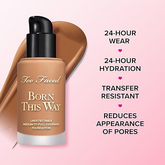 Too Faced Born This Way Undetectable Medium-To-Full Coverage Foundation