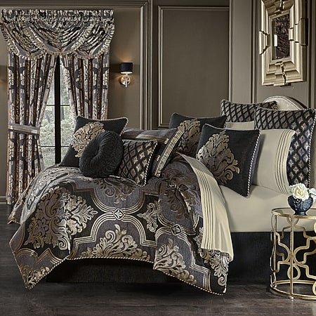 Queen Street Modena 4-pc. Jacquard Extra Weight Comforter Set