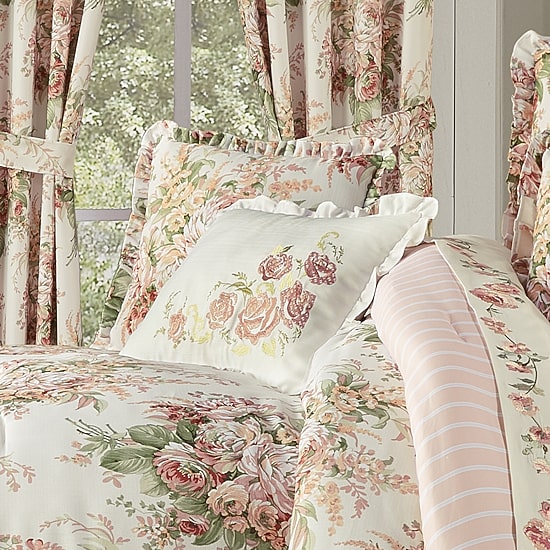 Royal Court Estelle Square Throw Pillow