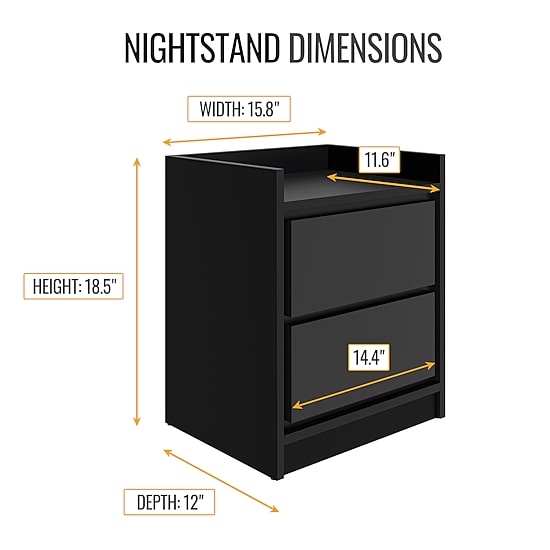 Adagio Bedroom Collection Nightstand