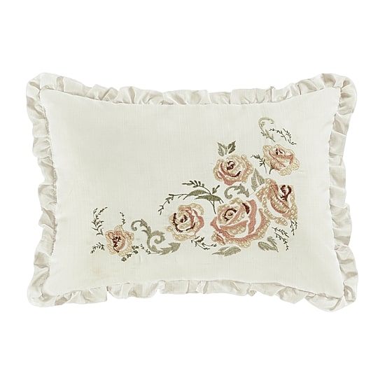 Royal Court Estelle Square Throw Pillow