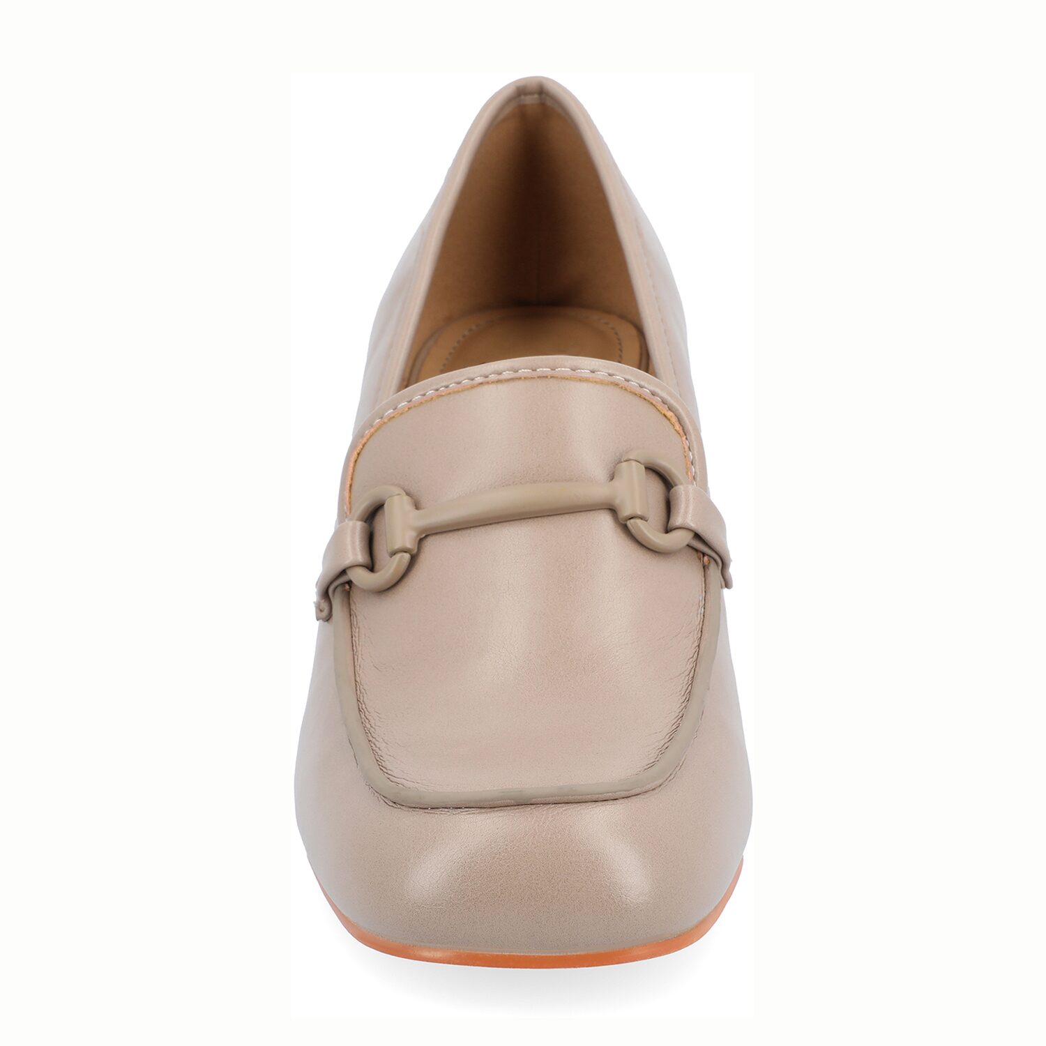 Journee Collection Nysaa Womens Square Closed Toe Block Heel Pumps