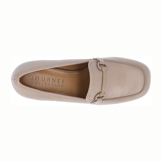 Journee Collection Nysaa Womens Square Closed Toe Block Heel Pumps