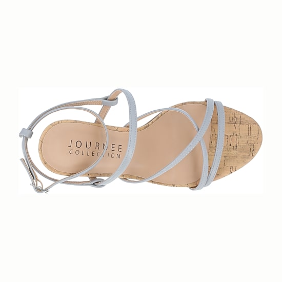 Journee Collection Womens Fylissa Heeled Sandals