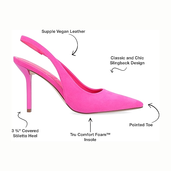 Journee Collection Elenney Womens Pointed Closed Toe Stiletto Heel Pumps