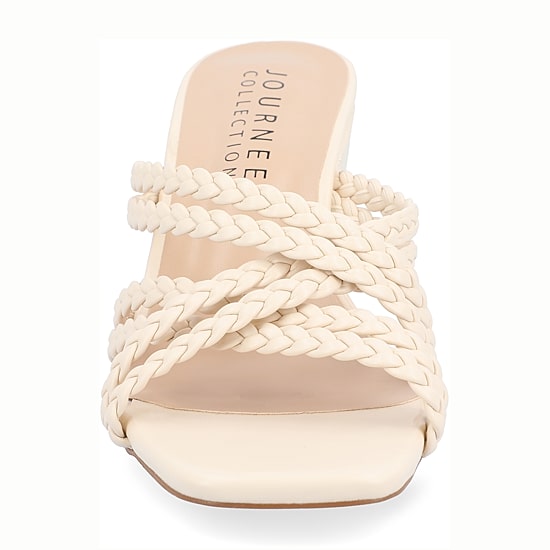 Journee Collection Womens Baylen Wedge Sandals