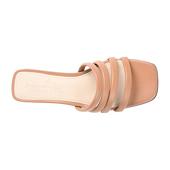 Journee Signature Womens Cendi Slide Sandals