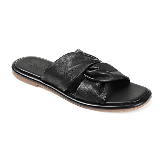 Journee Signature Womens Kanndice Flat Sandals