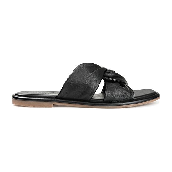 Journee Signature Womens Kanndice Flat Sandals