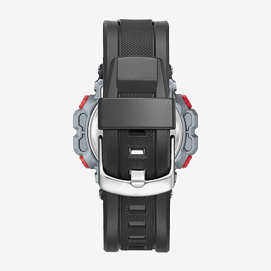 Armitron Mens Chronograph Black Strap Watch 40/8486rbk