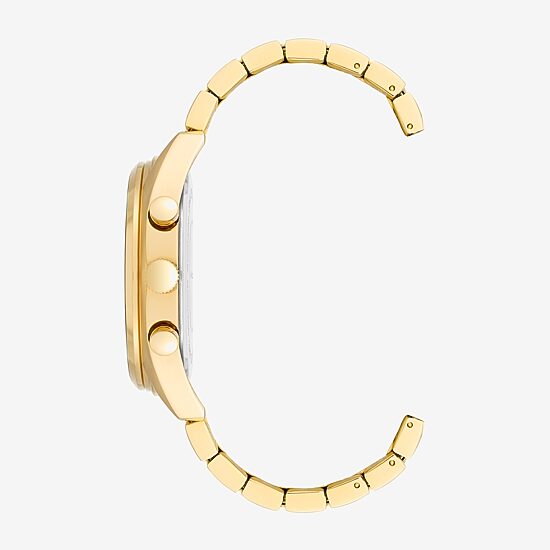 Armitron Mens Gold Tone Stainless Steel Bracelet Watch 20/5555chgp