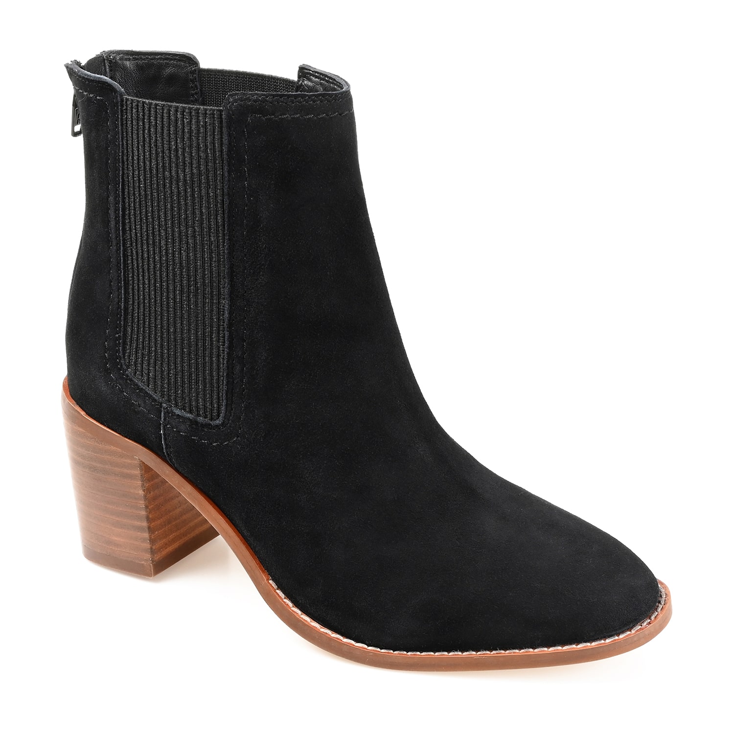 Journee Signature Womens Tazlyn Stacked Heel Booties