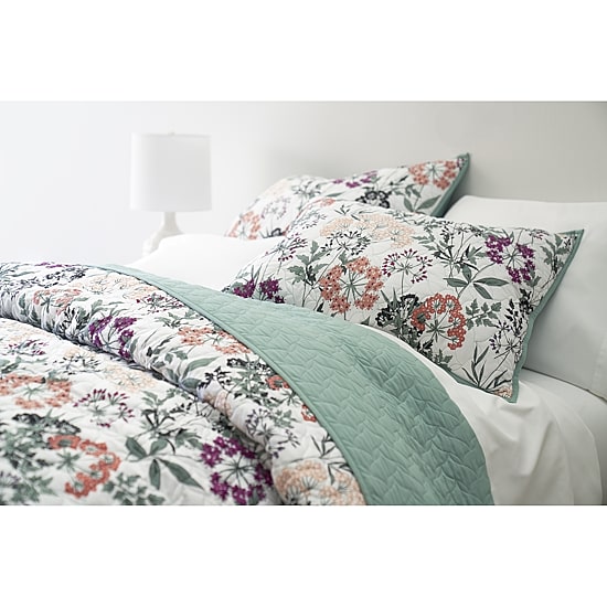 Home Expressions Avery Floral Quilt Set