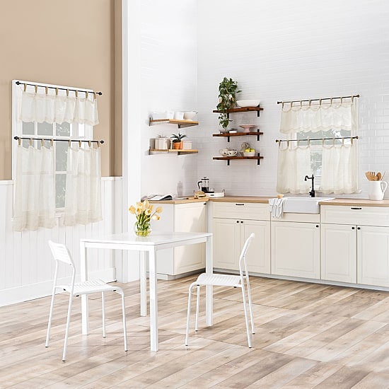 No 918 Brinley 2-pc. Tab Top Window Tier