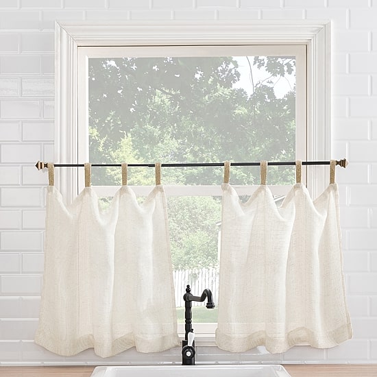 No 918 Brinley 2-pc. Tab Top Window Tier
