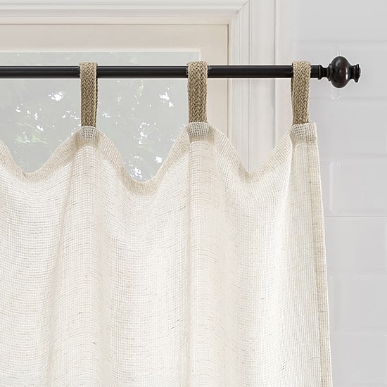 No 918 Brinley 2-pc. Tab Top Window Tier