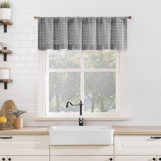 No 918 Callum 2-pc. Rod Pocket Window Tier