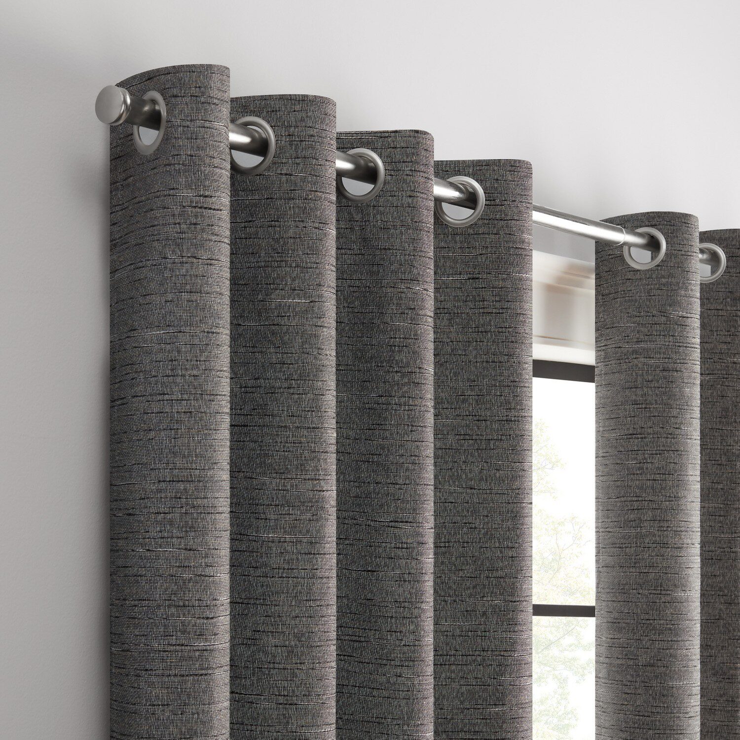 Eclipse Branson Magnitech Grommet Top 100% Blackout Single Curtain Panel