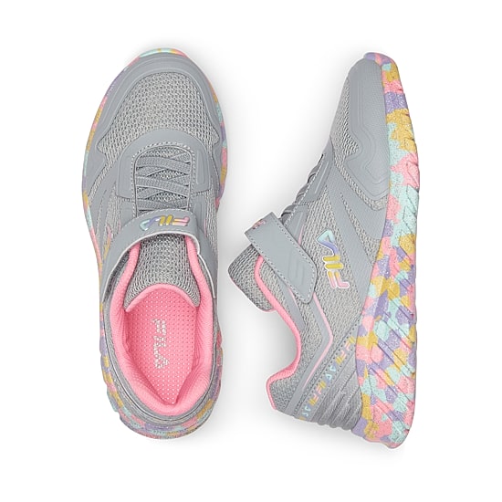 FILA Galaxia 4 Mashup Little Kid Girls Running Shoes