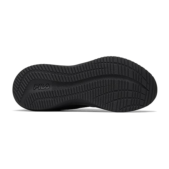 FILA Memory Primo-Forza Mens Running Shoes, Color: Black Black