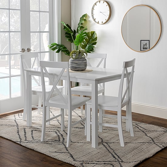 Eugene Farmhouse 5-PC Dining Set