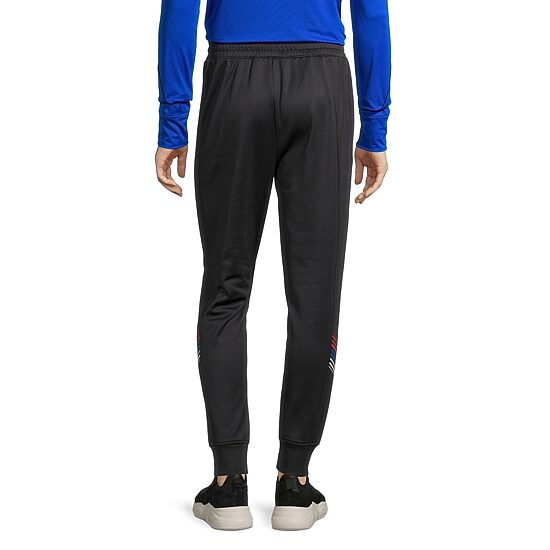 Sports Illustrated Mens Cuffed Track Pant, Color: Black - JCPenney
