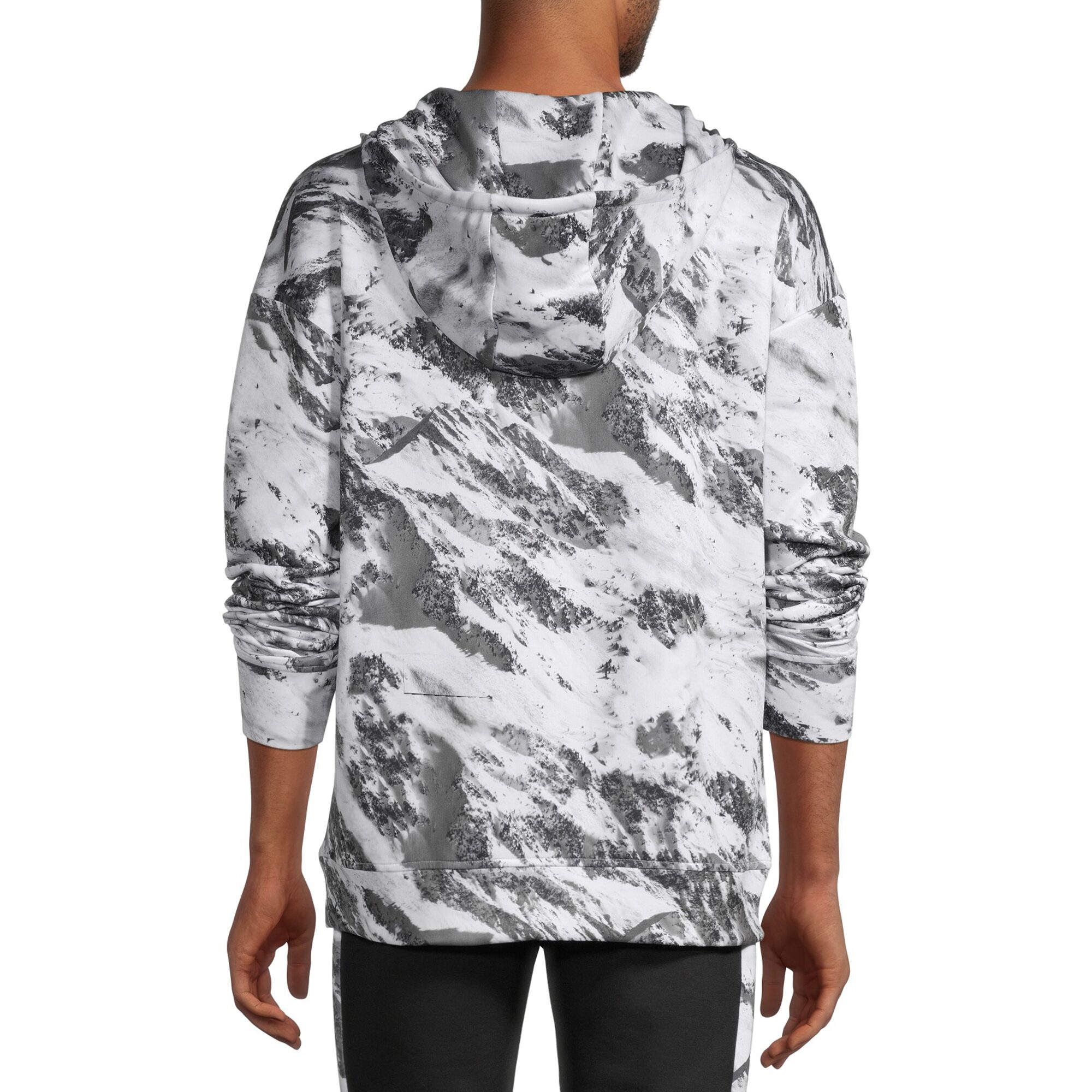 Sports Illustrated Mens Hooded Long Sleeve Quarter-Zip Pullover