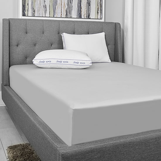 Sealy® All Night Allergen Barrier Medium Density Bed Pillow
