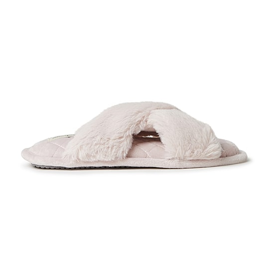 Dearfoams Jessica Womens Slip-On Slippers