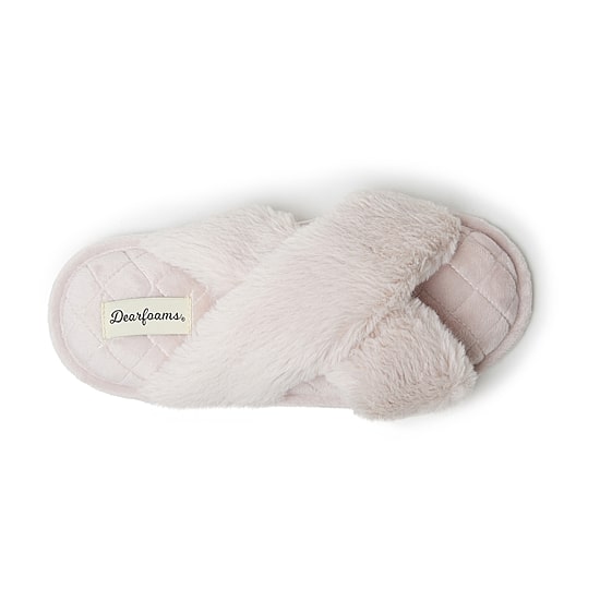 Dearfoams Jessica Womens Slip-On Slippers