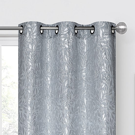 Regal Home Gilmore Grommet Top Energy Saving Light-Filtering Set of 2 Curtain Panel