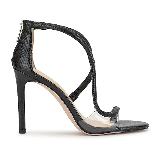 JS Jessica Simpson Womens Round Open Toe Stiletto Heel Pumps